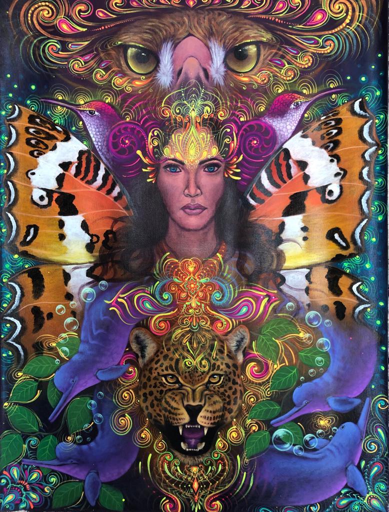 Mariposa Guardiana with collector