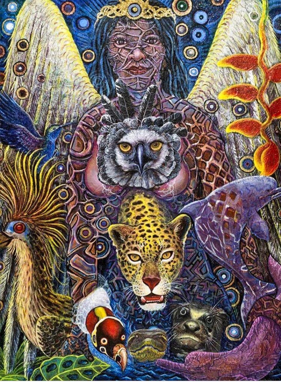 Pacha Mamita with collector