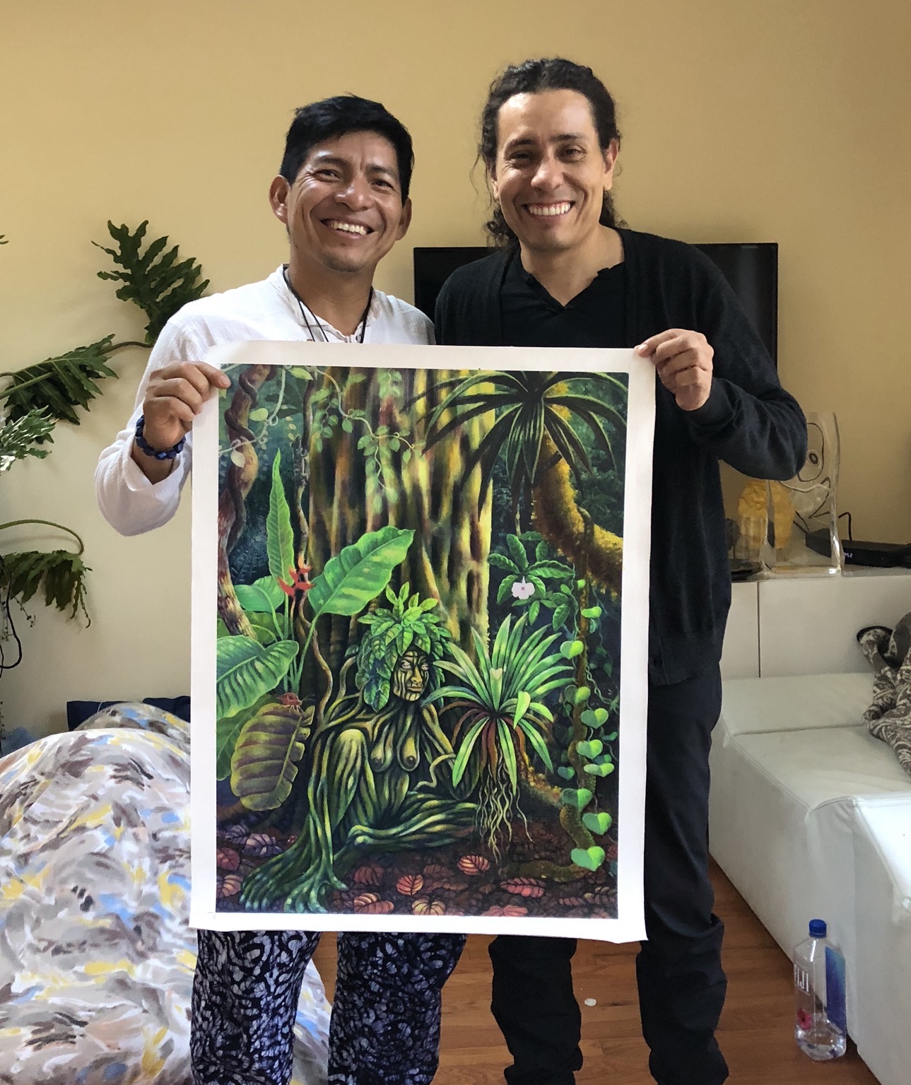 Moisés Llerena exhibition in Iquitos, PE